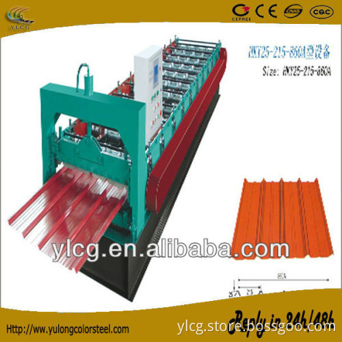 galvanized iron metal roofing roll forming machine